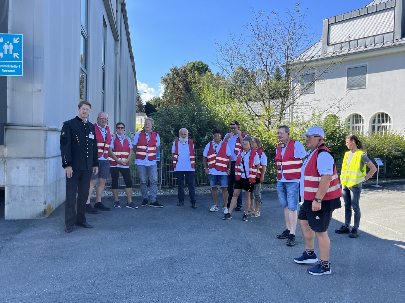 Wolfram Berg und H&uuml;ttenkapelle Besucher